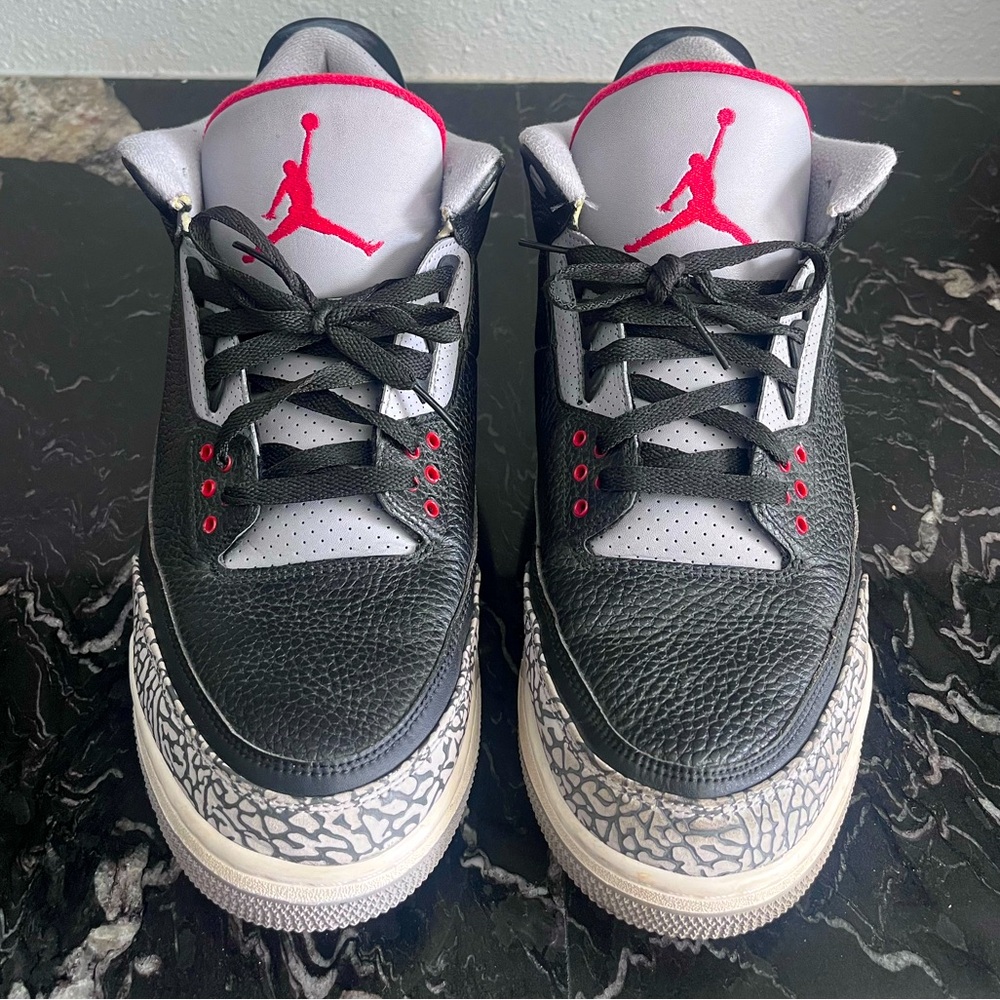 Air Jordan 3 Black Cement 2018 Size 15 Worn a couple of Times in Great Condition